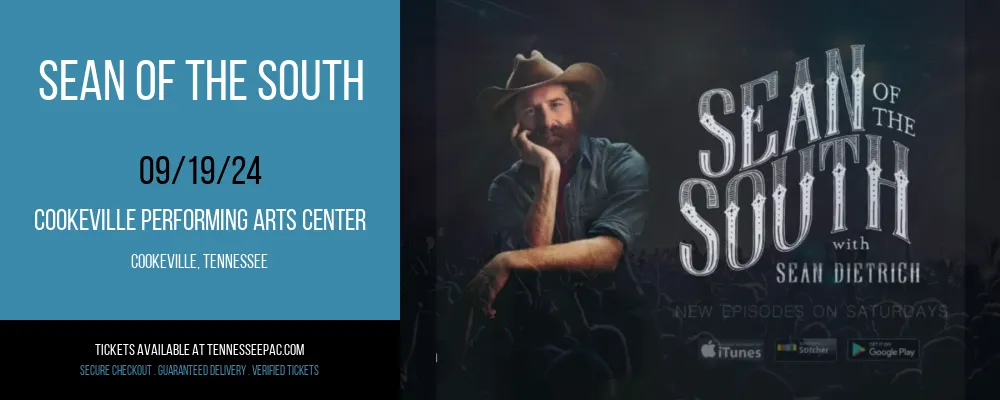 Sean of the South at Cookeville Performing Arts Center