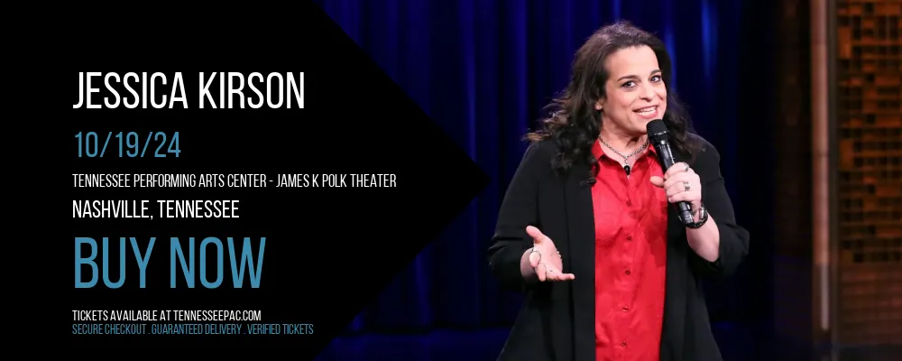 Jessica Kirson at Tennessee Performing Arts Center - James K Polk Theater