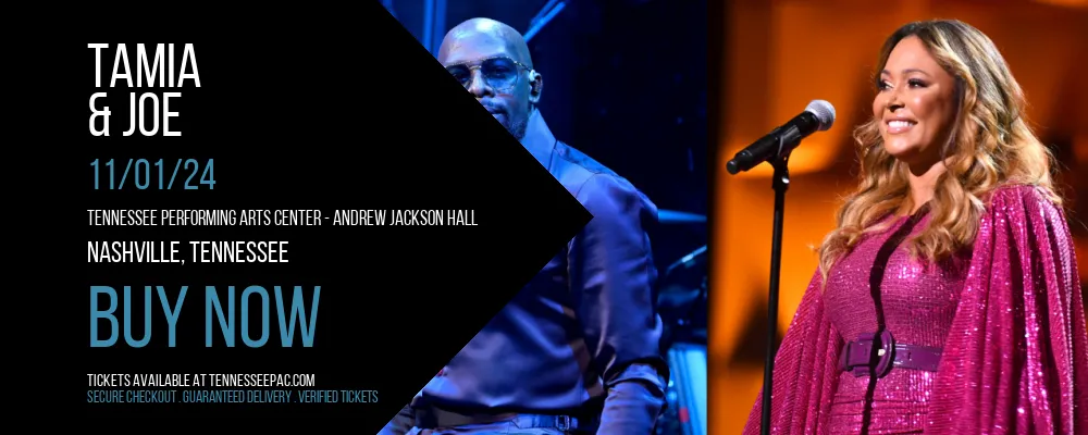 Tamia & Joe at Tennessee Performing Arts Center - Andrew Jackson Hall