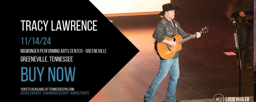 Tracy Lawrence at Niswonger Performing Arts Center