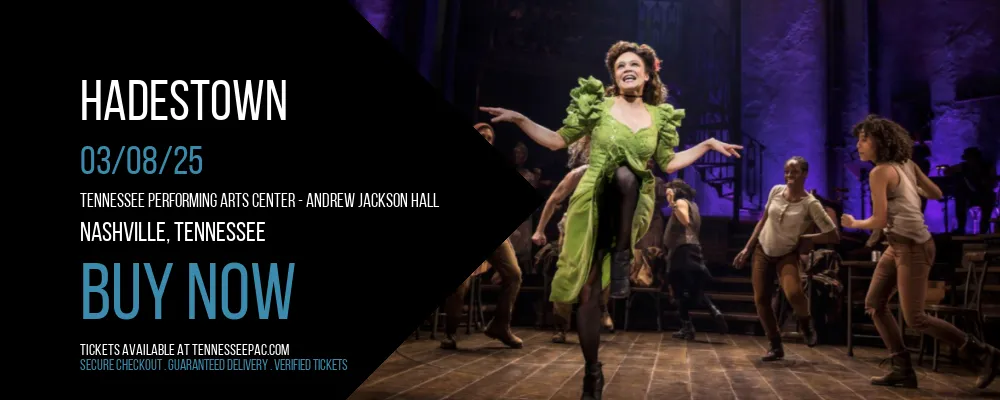 Hadestown at Tennessee Performing Arts Center - Andrew Jackson Hall