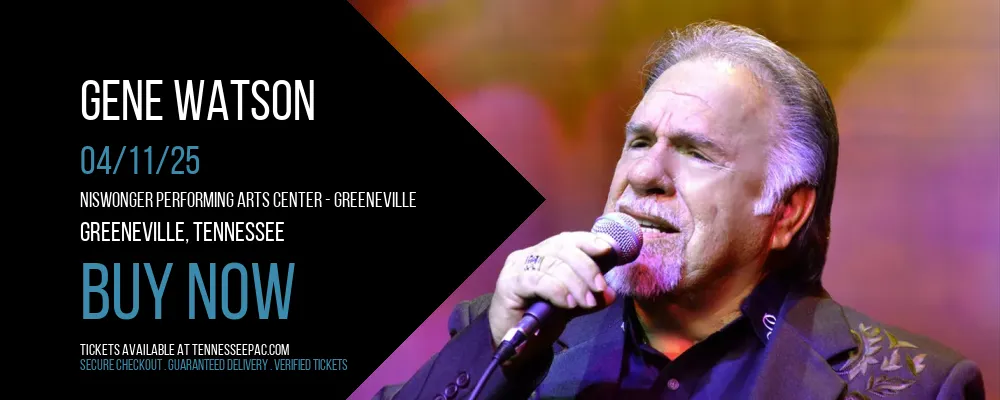 Gene Watson at Niswonger Performing Arts Center