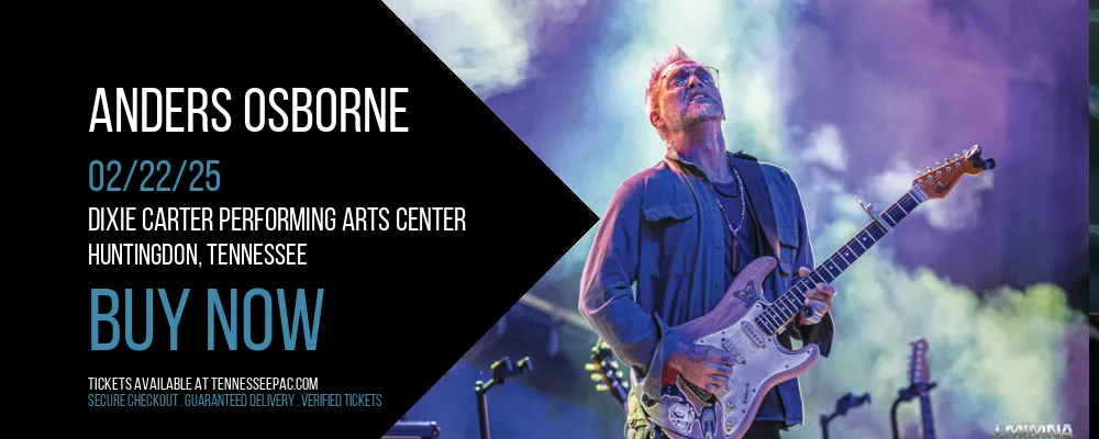 Anders Osborne at Dixie Carter Performing Arts Center